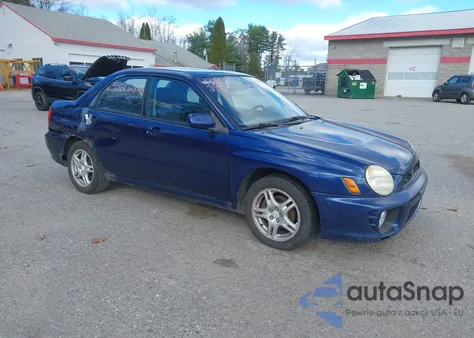 2002 Subaru Impreza 2.5Rs из США, поврежденный, VIN JF1GD675X2H524418